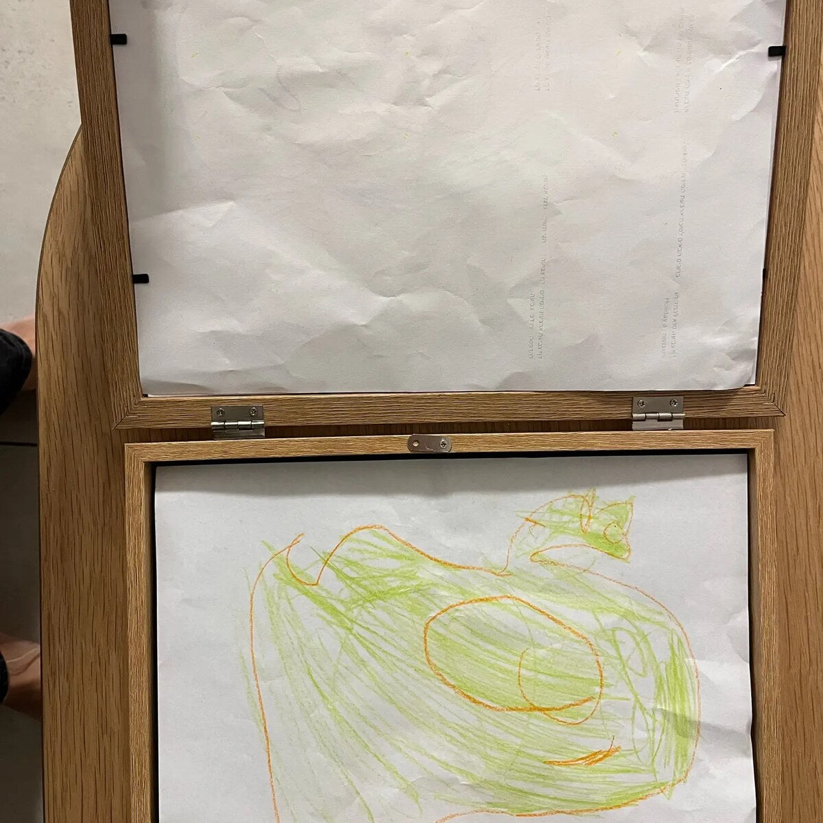 “Perfect for the drawings.”